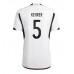 Cheap Germany Thilo Kehrer #5 Home Football Shirt World Cup 2022 Short Sleeve
